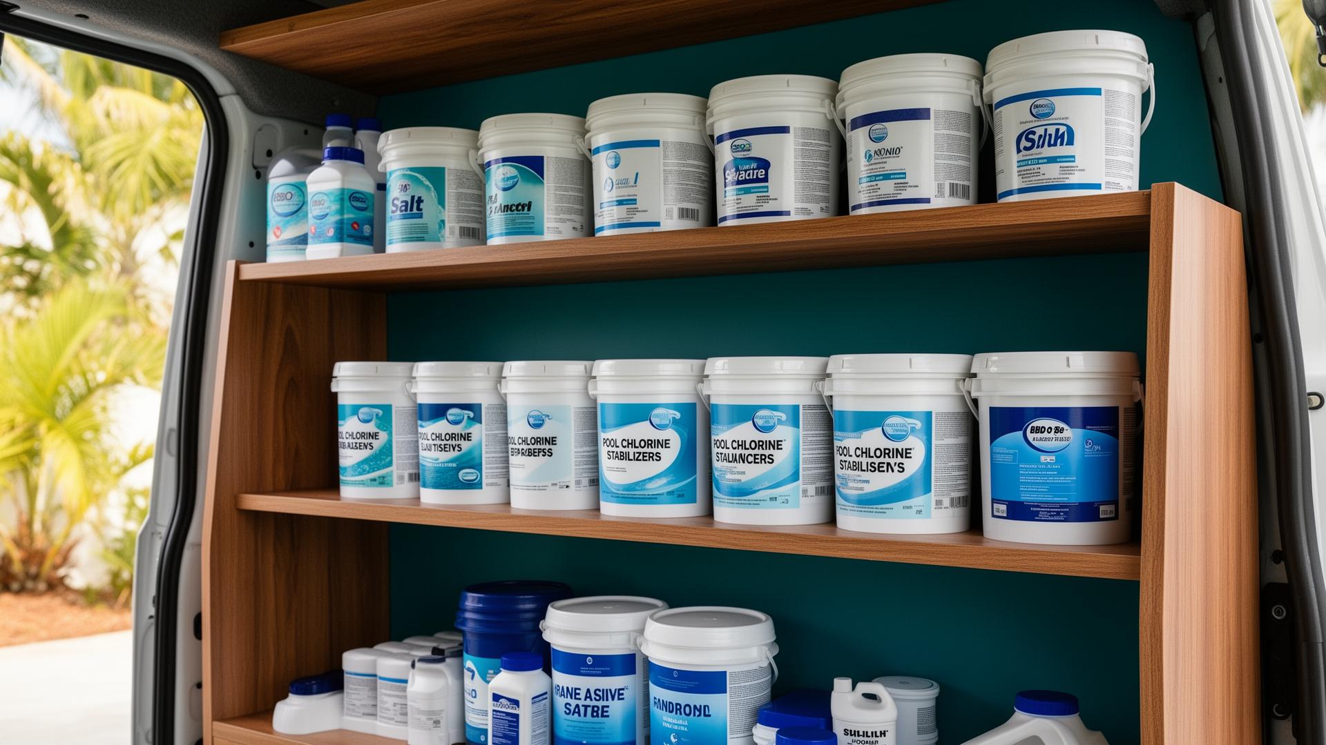 Chemicals & on-island stock